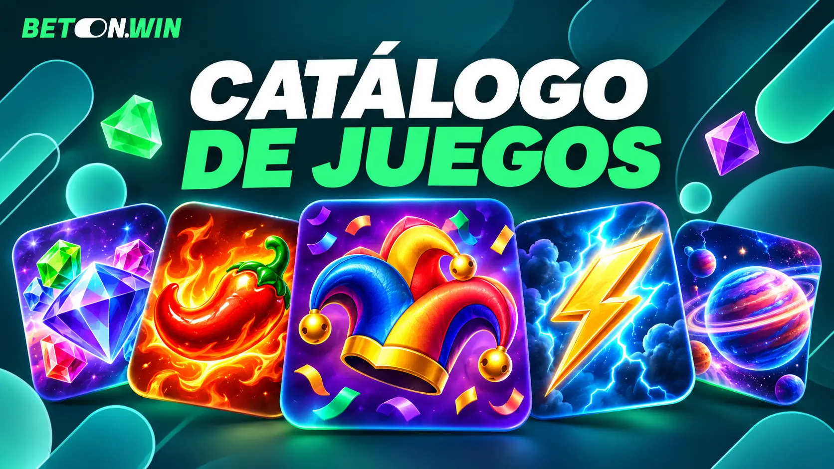 Más de 10.000 tragamonedas de 75+ proveedores en BetOn Win Casino